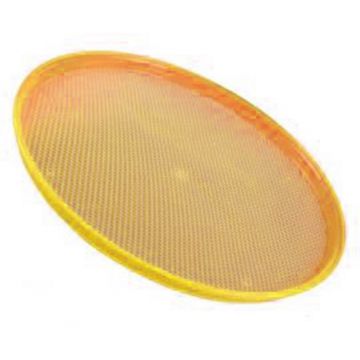 Neon Serving Tray: 15 in. Plexiglas Tray, Tangerine